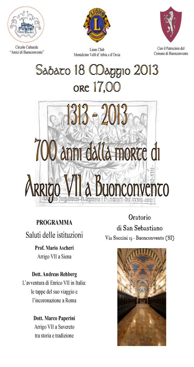 Arrigo VII_18 Maggio 2013
