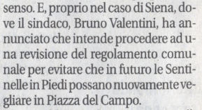 Un estratto dell'articolo