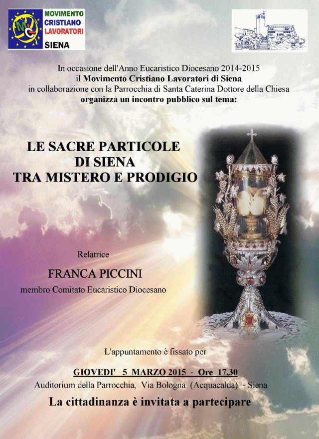 Locandina MCL Particole